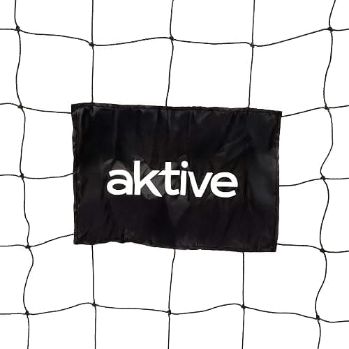 AKTIVE Portería de fútbol de Acero, Estructura Desmontable, Fácil de Montar, con Red de poliéster, Incluye 6 piquetas para fijación, Resistente y Ligera, óptimo para Entrenar thumbnail 5