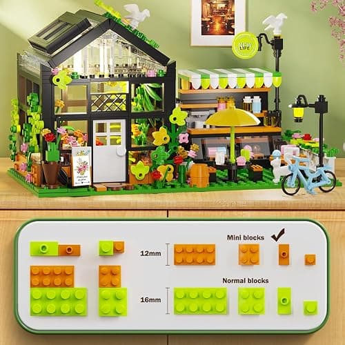 Flower House Building Set with LED thumbnail 8