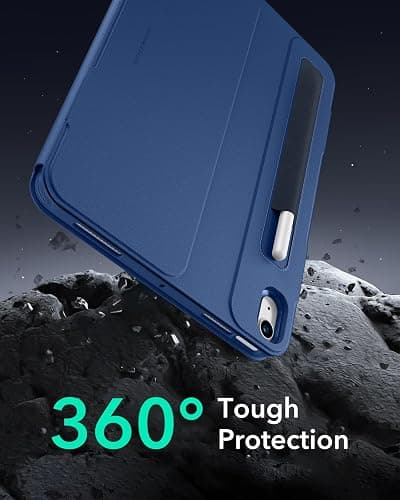 ESR for iPad Air 13 Inch Case (2025/2024) M3/M2, Removable Magnetic Cover, Adjustable Portrait/Landscape Stand with Raised Screen View, 9 Standing Angles, Shift Series, Blue thumbnail 9