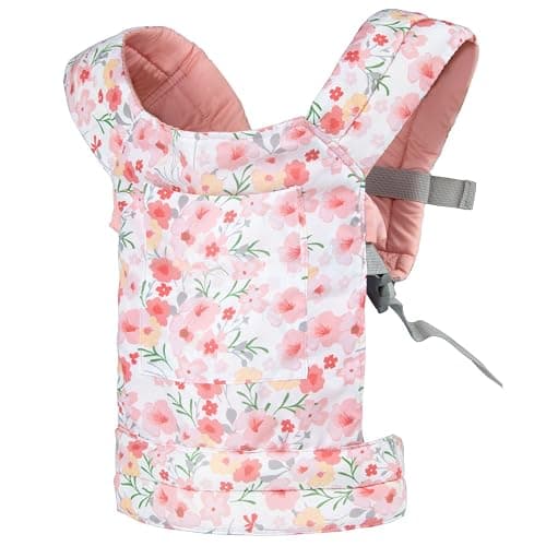Reborn Baby Doll Carrier Realistic Newborn Baby Dolls Carrier for Little Girls Pink Lightweight Easy Worn - Image 1