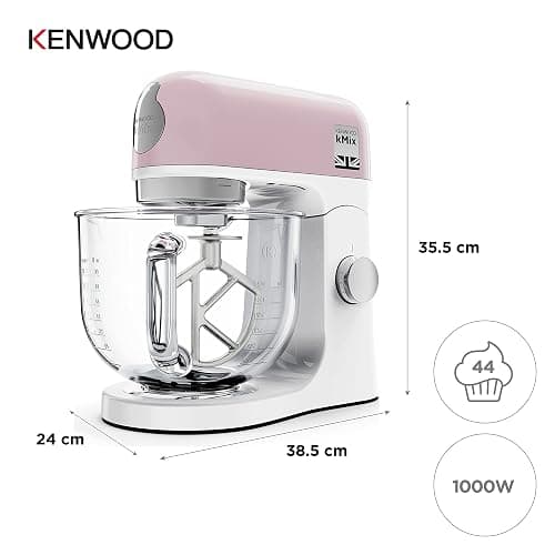 Kenwood KMX754PP-MAX Stand Mixer Pastel Pink, 700059247 thumbnail 3