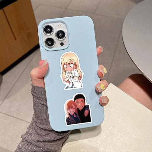 LTZSTONE Cartoon My Dress-Up Darling 55pcs Stickers for Water Bottles,Vinyl Waterproof Durable Laptop Sticker(XSGYRAHFX) thumbnail 2