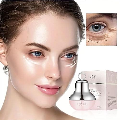 Ycz Electric Massage Eye Cream for Dark Circle, Firm and Smooth of Fine Lines, Tired Eye Refreshment with Gentle Vibration, for Anti-Wrinkle, Firming, Moisturizing thumbnail 9