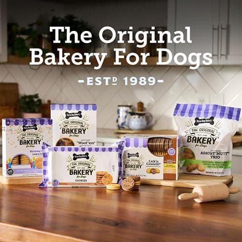 Three Dog Bakery Peanut Butter & Honey Bites, Mess-Free Snacks & Training Cookies for Dogs & Puppies, Human-Inspired thumbnail 6