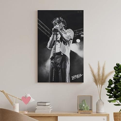 CZNBYYDSJH Benson Boone Poster Vintage Music Singer Canvas Wall Art Aesthetic Decorative Painting Living Room，Cafes, Restaurants And Hotelsstyle 12x18inch(30x45cm) thumbnail 8