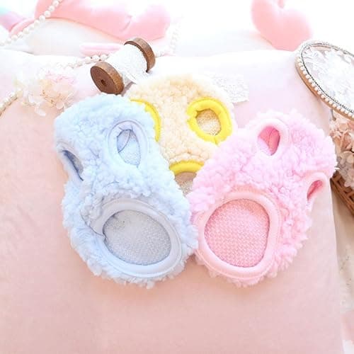 FLAdorepet 3 Packs Teacup Dog Cat XXS Clothes for Chihuahua Yorkie,Winter Warm Fleece Puppy Pet Clothes Sweater Shirt Vest for Mini Newborn Extra Small Dogs (3 Packs, XXS(Pet 1-2LBS)) thumbnail 7