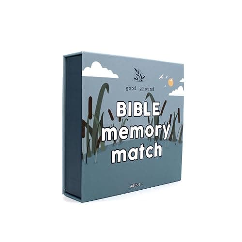 Good Ground Toddler Matching Memory Match Game | Fun & Fast Gifts for Boys & Girls Ages 3 to 7 - Christain Preschool Homeschool Biblical Bible Themed Card Game thumbnail 5
