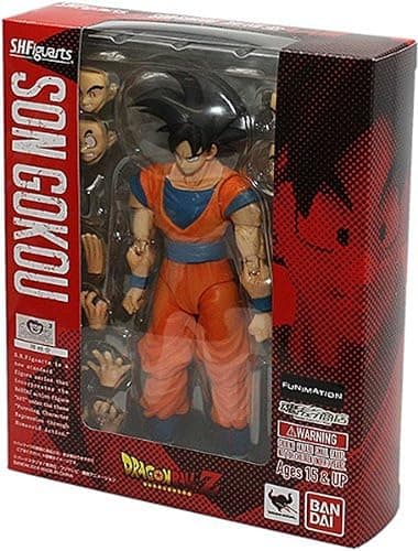 TAMASHII NATIONS Bandai S.H. Figuarts Goku Action Figure - Image 1