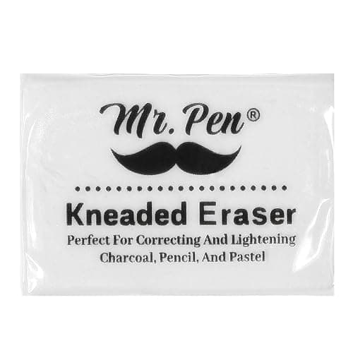 Mr. Pen- Kneaded Eraser, 12 Pack, White Kneaded Erasers for Artists, Art Eraser, Kneadable Erasers Bulk thumbnail 7