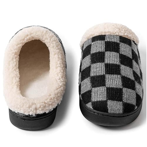 UBFEN Mens Slippers for Indoor Bedroom Memory Foam House Shoes Lightweight Slip On Outdoor Slipper thumbnail 2
