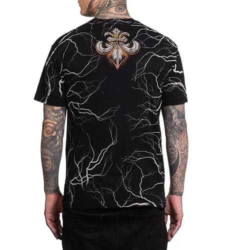 Affliction Men's Core T-Shirt, Short Sleeve, Graphic Print Design T-Shirts thumbnail 2