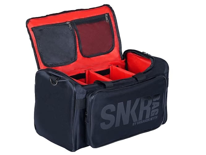Sneaker Duffel Travel Bag for Men Shoe Bags for Travel Sneaker Bag Basketball Outdoor Sports Gym Bag Travel shoe bag With 3 Adjustable Compartment Dividers Travel Shoe Bags - Image 1