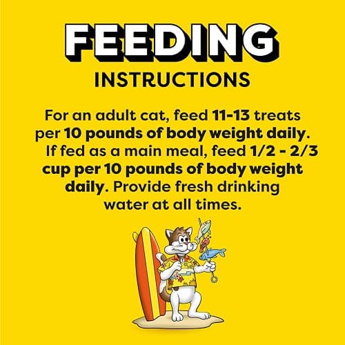 Temptations Cat Treats MixUps Surfer's Delight, Tuna, Shrimp, Salmon Flavor, Crunchy and Soft Cat Treats, 30 oz. Tub thumbnail 7