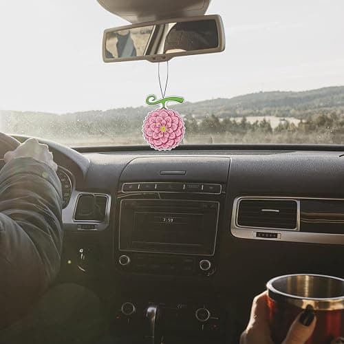 One Piece Anime Fruit Car Air Freshener Cards (8 Pack Refreshing Ice Scent) Cute Anime Accessories for Car Interior Hanging Gift Rearview Pendant Supplies thumbnail 4