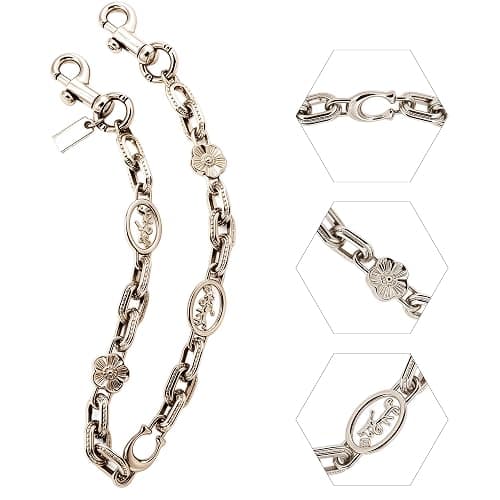 QHSOZ Bag Chain Charm for Handbag, Purse Charms Wallet Chain Charm &Jeans Chain, Vintage Bag Strap Chain Extender thumbnail 3