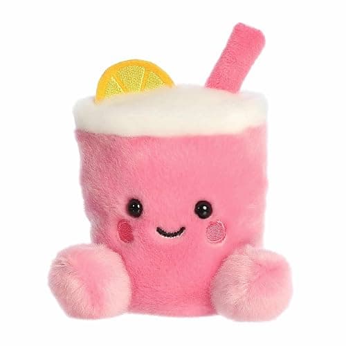 Aurora® Adorable Palm Pals™ Zelie Pink Lemonade™ Stuffed Animal - Fun Collectible Plush for Kids and Adult Collectors - Perfect for Decorating Rooms and Birthday Gifts - 5 Inches thumbnail 5