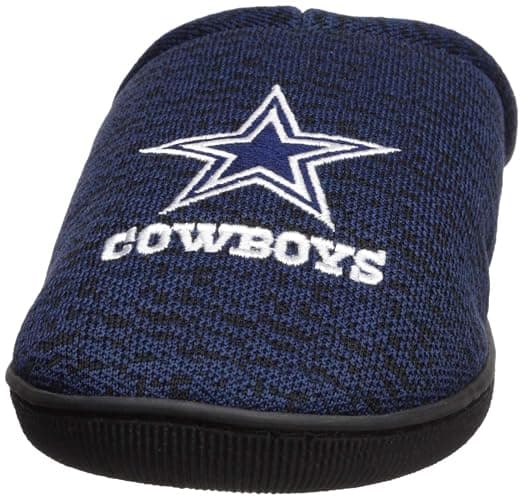 FOCO NFL mens Poly Knit Cup Sole Slipper thumbnail 2