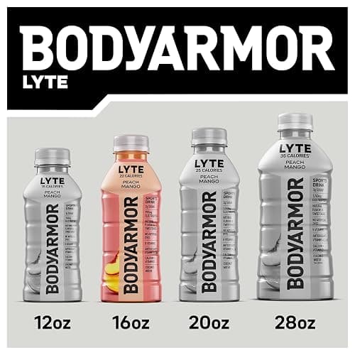 BODYARMOR LYTE Sports Drink Low-Calorie Sports Beverage, Blueberry Pomegranate, Coconut Water Hydration, Natural Flavors With Vitamins, Potassium-Packed Electrolytes, Perfect For Athletes, 16 Fl Oz (Pack of 12) thumbnail 9