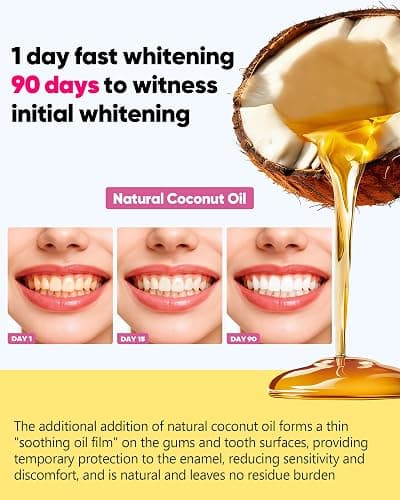 Teeth Whitening Strips, Teeth Whitening Strips Kit 14 Treatments, Enamel Safe for Sensitive Tooth, 14-Day Treatment with Non-Slip, Bleaching Tooth of Peroxide for a Radiant, Pack of 28 Strip thumbnail 4