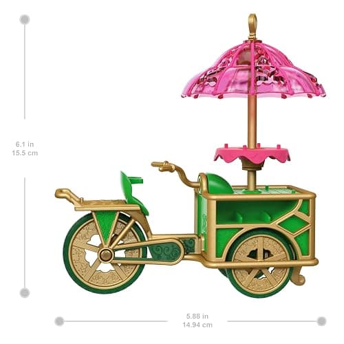 Mattel Universal Pictures’ Wicked Emerald City Dessert Cart Toy with Cart & Elphaba Small Doll & 7 Accessories, Inspired by The Movie thumbnail 2
