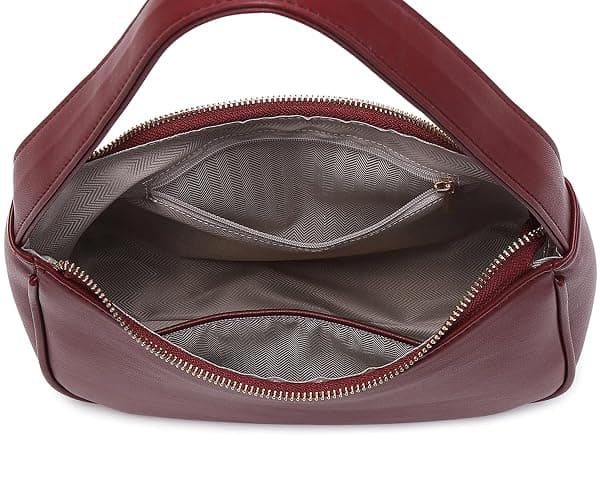 CYHTWSDJ Shoulder Bags for Women, Cute Hobo Tote Handbag Mini Clutch Purse with Zipper Closure thumbnail 4