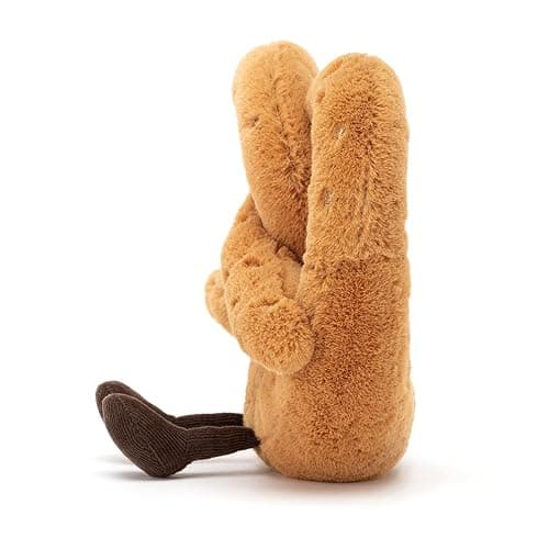 Jellycat Amuseables Pretzel Stuffed Toy, 7 inches - Food Plush - Fun Gift Idea thumbnail 4