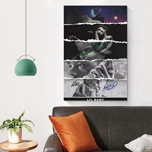Lil Baby 2 Canvas Poster Bedroom Decoration Landscape Office Valentine's Birthday Gift Unframe-style12x18inch(30x45cm) thumbnail 5