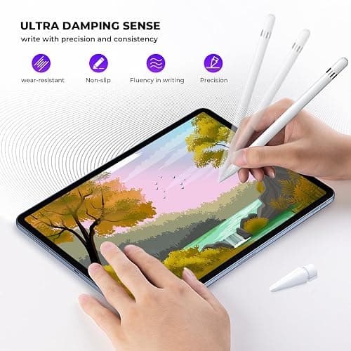 6Pack Replacement Pencil Tips for Apple Pencil Pro/2nd Gen/1st Gen/USB-C，Upgraded iPad Pen Tips with Storage Case, IPad Pro Pencil Tips Sets, Accessories for Apple Pencil （Blue 6 in 1） thumbnail 4