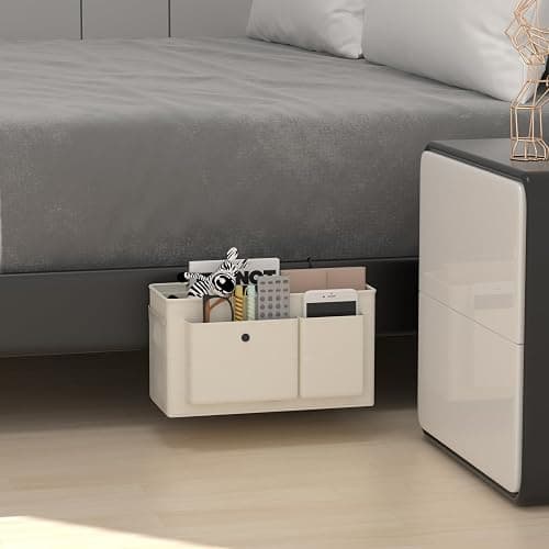Edudif Bedside Caddy Bedside Organizer with Fixed Straps & Water Bottle Holder, Bunk Bed Caddy ideal for Home, Dorm, Hospital, Crib, Versatile Bedside Storage Solution thumbnail 7