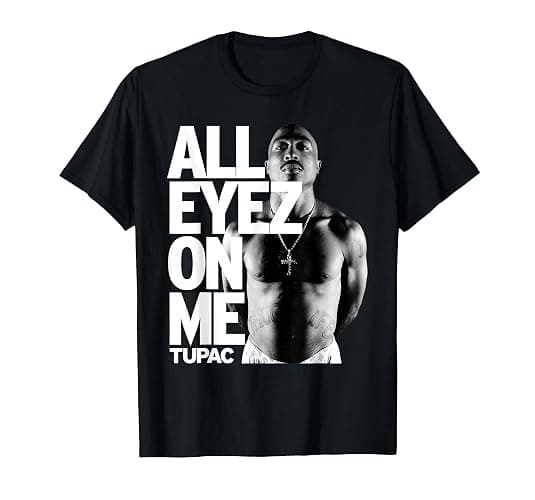 Tupac Official All Eyez On Me T-Shirt - Image 1