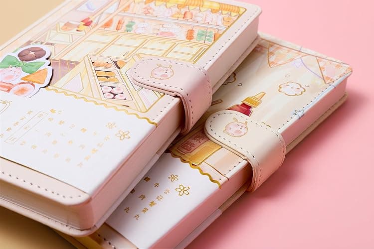 KetA Kawaii Journal Notebook – Cute Aesthetic Japanese Stationery, 256 Pages – Perfect for Girls, Teens & Women for Drawing, Writing, and Scrapbooking thumbnail 7