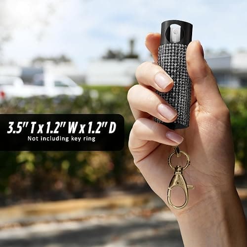 Guard Dog Security Pepper Spray and Stun Gun Flashlight, Rechargeable, Self-Defense Keychain for Women, Pepper Spray Stun Gun Combo, Personal Security Value Set, Rechargeable Flashlight thumbnail 3