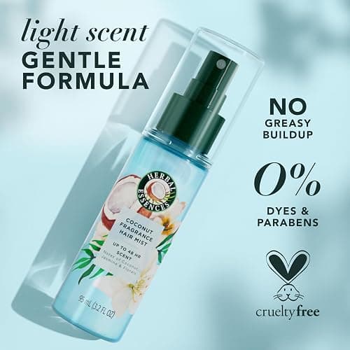 Herbal Essences Hair Perfume for Women, Coconut Scent | Hair Mist Fragrance Spray, Frizz Control, 3.2 fl oz, for all Hair Types thumbnail 5