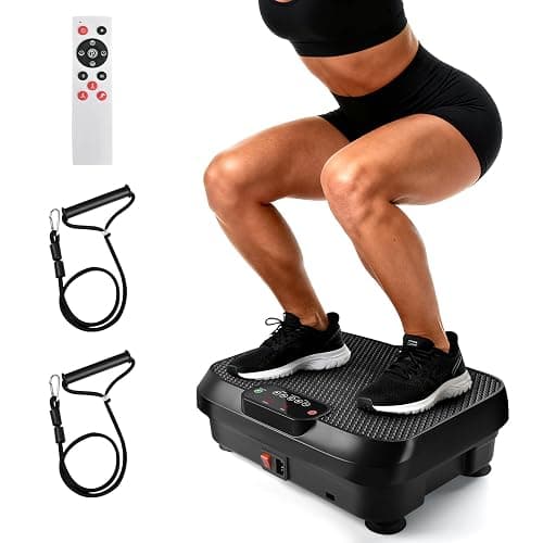 Vibration Plate Exercise Machine for Lymphatic Drainage Weight Loss,Whole Body Workout Vibration Fitness Platform,Mini Shake Plate,Sport Gym Fitness Equipment - Image 1