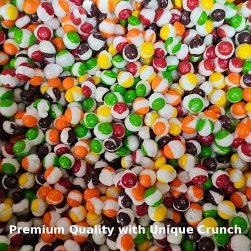EShopX Freeze Dried Candy - 1 pound Bag Premium Freeze-Dried Crunchy Candy with Bursting Fruity Taste (16 oz, Original Rainbow) - Perfect for Gifting & Snacking thumbnail 7
