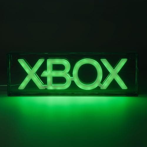 Paladone Xbox LED Neon Light, Free Standing or Wall Mountable Gaming Desk Accessories, Game Room Decor & Gift for Gamers, 11.7" Wide thumbnail 7
