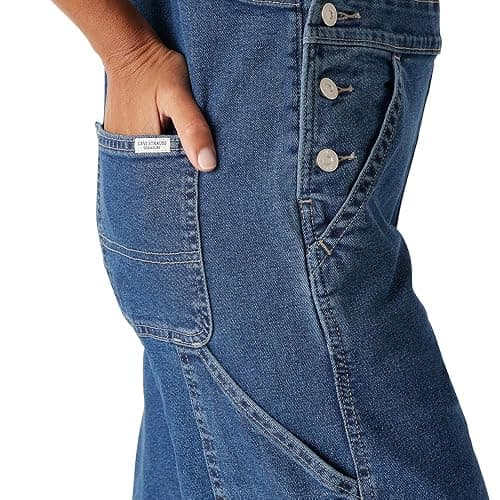 Levi Strauss Signature Gold Women's 90's Hertiage Overall Stretch Denim (Available in Plus) thumbnail 5
