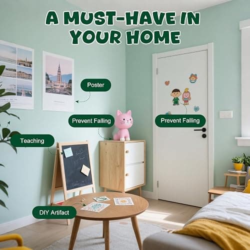 LIZMSIE 144pcs Clear Adhesive Tape for Smiski, 4 Shapes Compatible with Sonny Angel, Double Sided Adhesive Dots for Sonny Angel Hippers, Stickers for Smiski Hippers Phone Accessory thumbnail 6