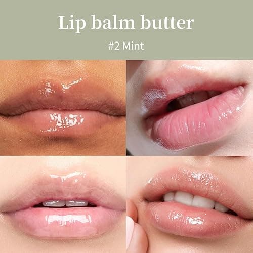 URQT 4PCS Summer Special Lip Butter Balm, Hydrating, Nourishing & Softening Lip Care with Natural Oils & Fruit Extracts, Long-Lasting Moisture, Non-Sticky Shine, Soften Dry Lips Lip Care (4PCS, 4) thumbnail 8