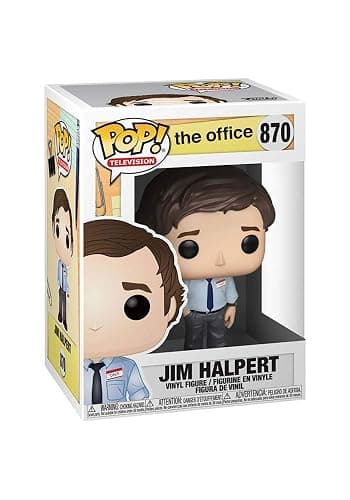 Funko Pop TV: The Office - Jim Halpert - 1/6 Chance of Rare Chase Variant - Collectable Vinyl Figure - Gift Idea - Official Merchandise - Toys for Kids & Adults - Comedy Fans thumbnail 8