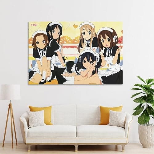 Anime K-on Poster Decorative Painting Canvas Wall Art Living Room Posters Gifts Bedroom Painting 12x18inch(30x45cm) thumbnail 3