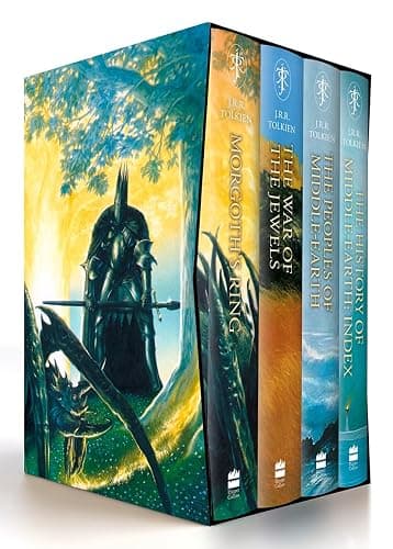 The History of Middle-earth (Boxed Set 4): Morgoth’s Ring, The War of the Jewels, The Peoples of Middle-earth & Index - Image 1