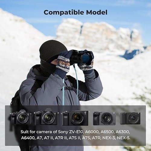 K&F CONCEPT NP-FW50 Battery and Dual Slot Charger for Sony ZV-E10 A6500 A6400 A6300 A6000 A7 A7II A7RII A7SII A7S A7R A7R2 NEX-3 NEX-5 Cameras thumbnail 2