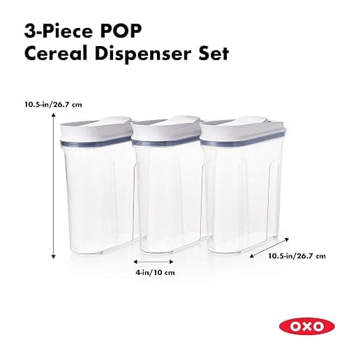 OXO Good Grips 3-Piece POP Cereal Dispenser Set thumbnail 3