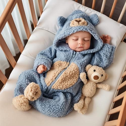 BABESIDE Lifelike Reborn Baby Dolls Boy - 18-Inch Soft Weighted Body Realistic-Newborn Baby Doll Soft Body Real Life Baby Dolls with Toy Accessories - Image 1