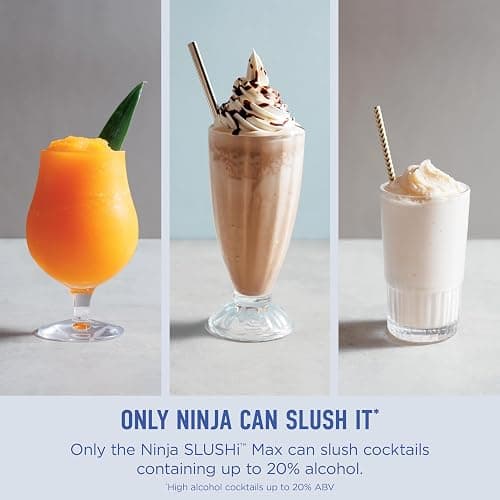 Ninja SLUSHi Max XXL Smart Frozen Drink Maker | Top Performance & Smart Technology, Party-Size 150oz Capacity, No Ice Needed, 6 Programs, Ideal Temp & Texture up to 12 hours | Peach FS605 thumbnail 8