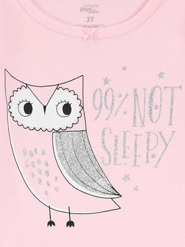 Simple Joys by Carter's girls 6-piece Snug Fit Cotton Pajama Set thumbnail 4