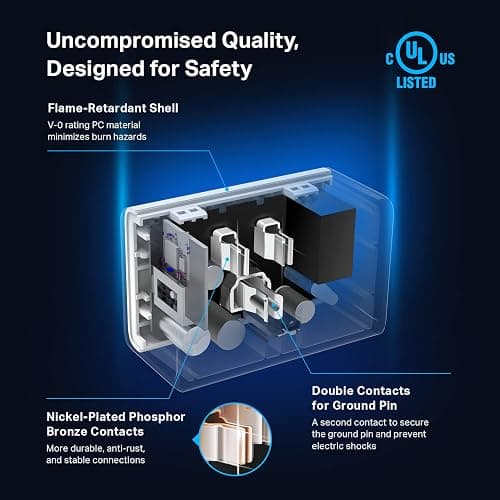 Kasa Smart Plug Ultra Mini 15A, Smart Home Wi-Fi Outlet Works with Alexa, Google Home & IFTTT, No Hub Required, UL Certified, 2.4G WiFi Only, 2 Count (Pack of 1)(EP10P2) , White thumbnail 7