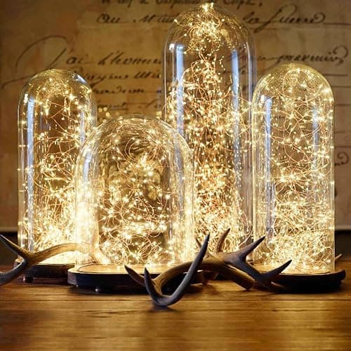 LE Fairy Lights Plug in, 20M 66ft Waterproof String Lights Indoor, Copper Wire, 200 LEDs, 3000K Warm White LED String Lights for Bedroom Decoration, Patio, Wedding, Party, Christmas thumbnail 5