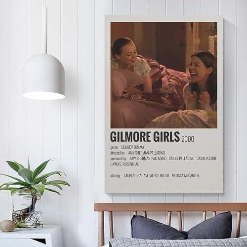 Tv Series Movie Poster Gilmore Girls 90s Minimalist Poster Canvas Painting Wall Art Poster for Bedroom Living Room Decor 16x24inch(40x60cm) Unframe-style thumbnail 5